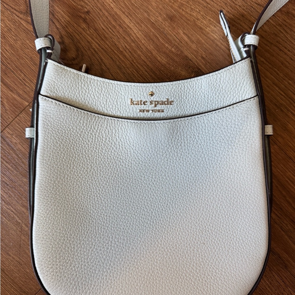 Kate Spade White Leather Crossbody Bag